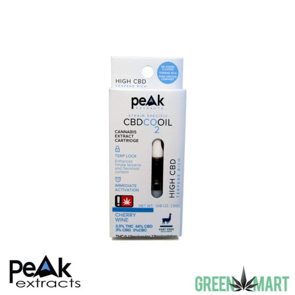 Peak Extracts Cartridges - Cherry Wine