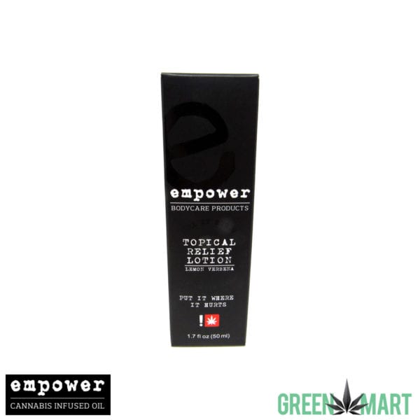 empower topical relief lotion small