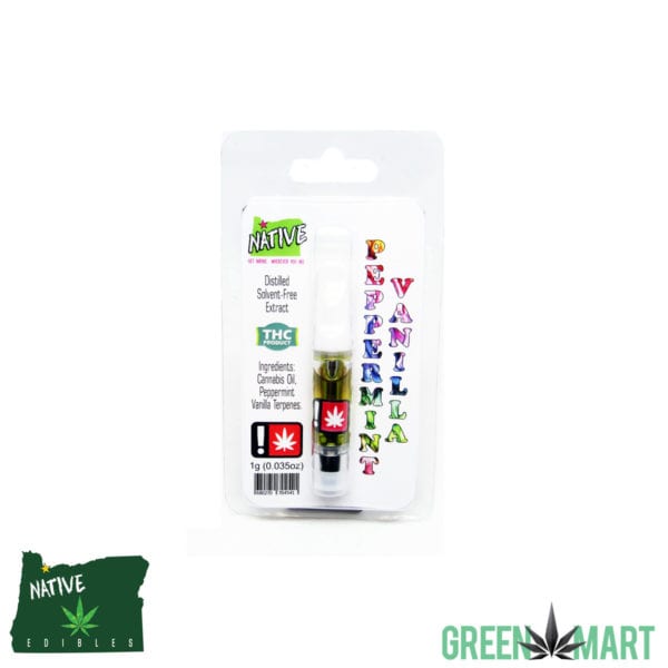 Native Extracts Cartridges - Peppermint Vanilla