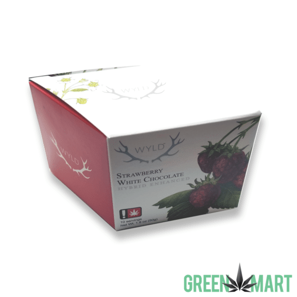 Wyld Strawberry Hybrid White Chocolate Multi-pack