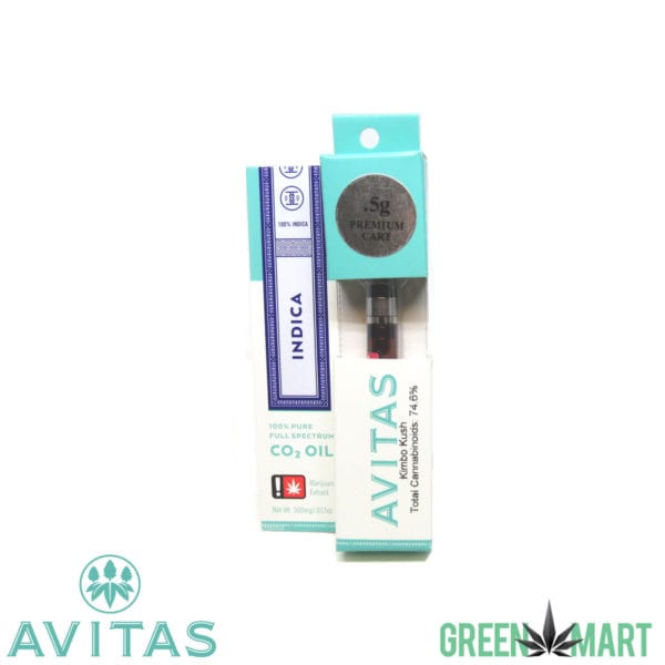 Avitas Cartridges - Kimbo Kush .5g