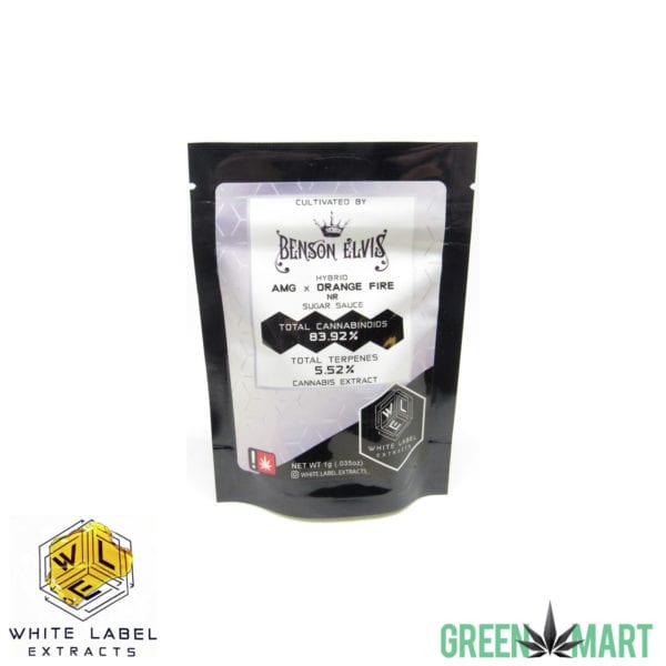 White Label Extracts - AMG x Orange Fire