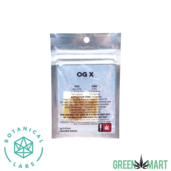Botanical Labs - OG X