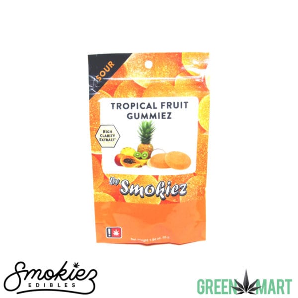 Smokies Sour Gummies - Tropical Fruit Gummiez