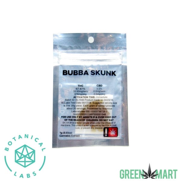 Botanical Labs - bubbaskunk