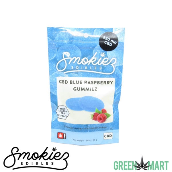 Smokiez Edibles - CBD Blue Raspberry Gummiez