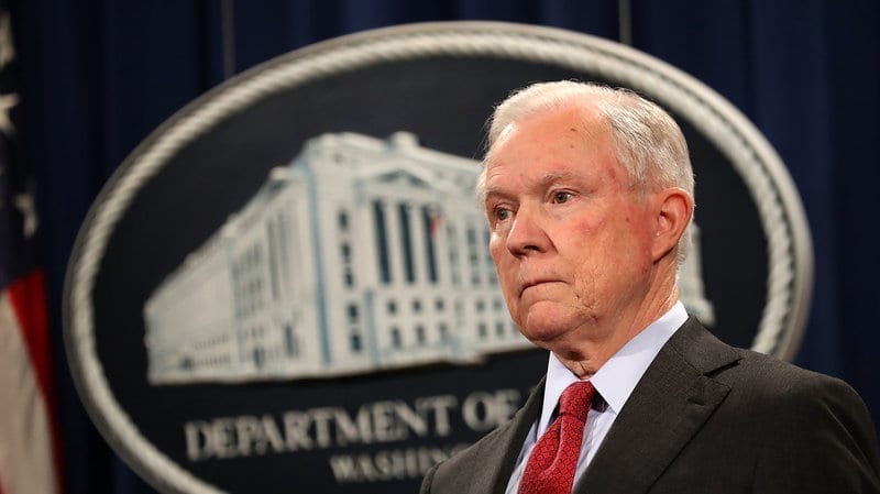Jeff Sessions at Department of Justice