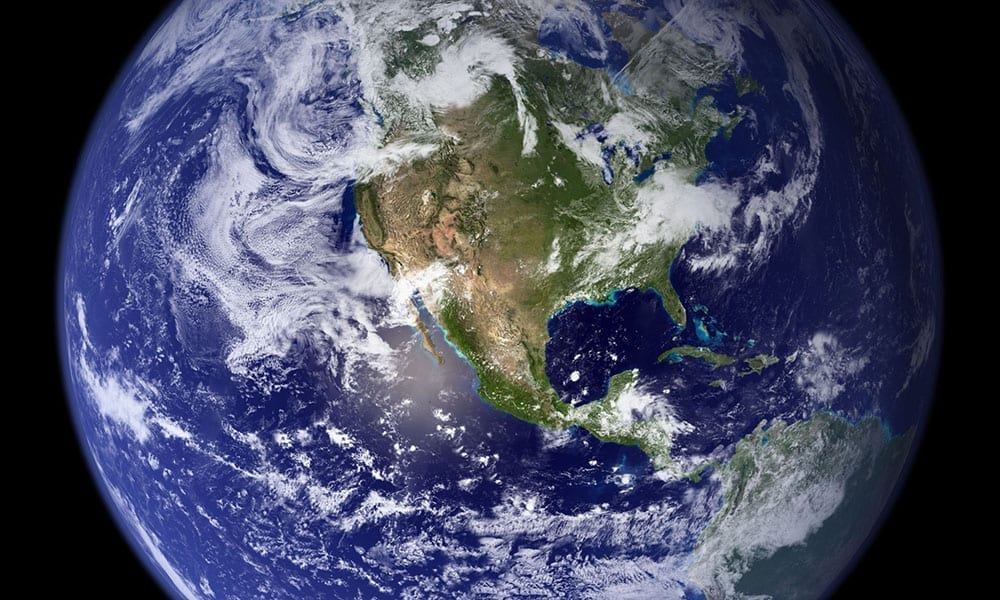 North America from Space