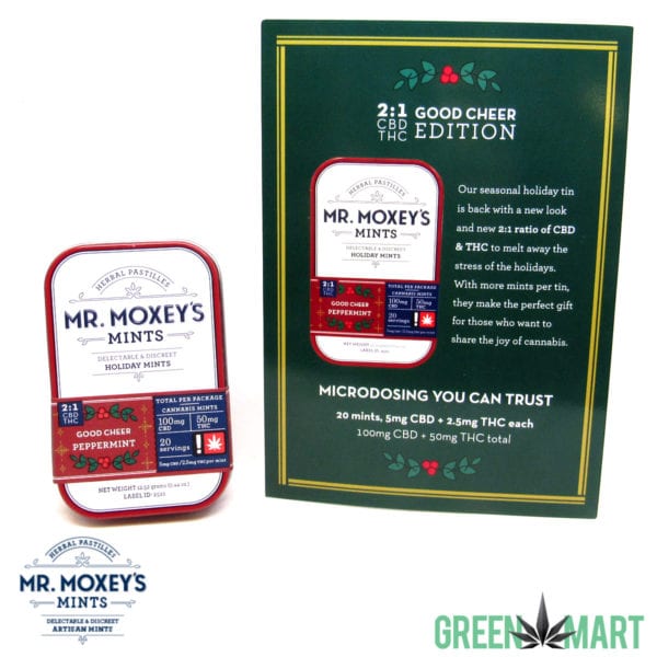 Mr. Moxey's Mints - Holiday Good Cheer 2:1 Mints