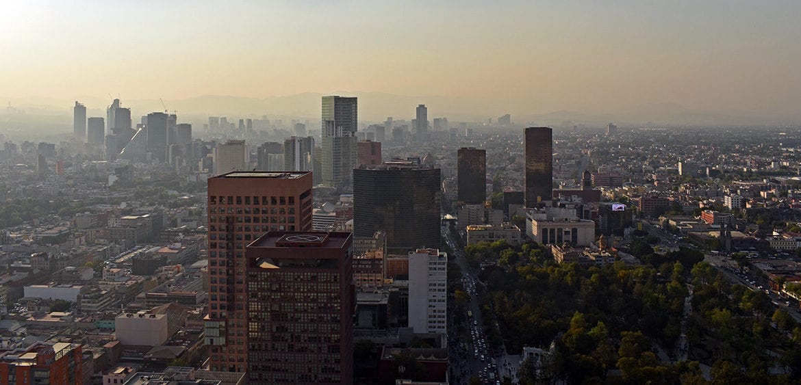 Mexico City Skyline