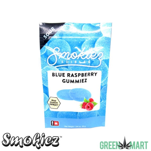 Smokiez Edibles - Sour Blue Raspberry Gummiez
