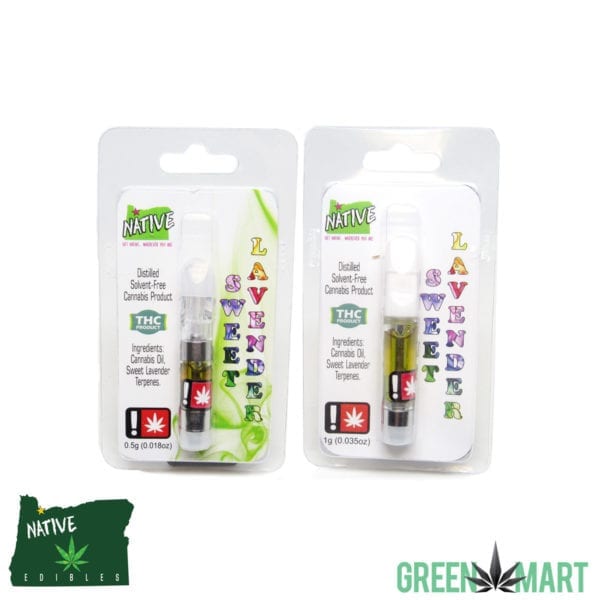 Native Extracts Cartridges - Sweet Lavender