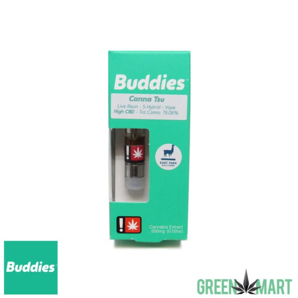 Buddies Brand Live Resin Cartridge - Canna Tsu