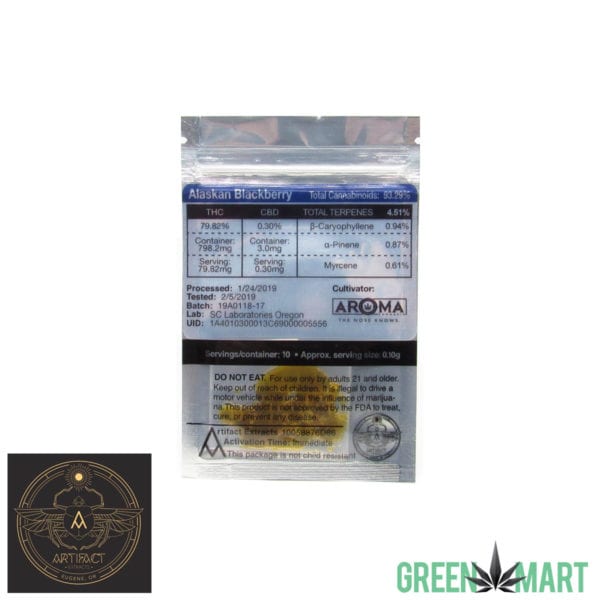 Artifact Extracts - AlaskanBlackberry