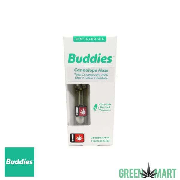 Buddies Brand Distillate Cartridge - Cannalope Haze
