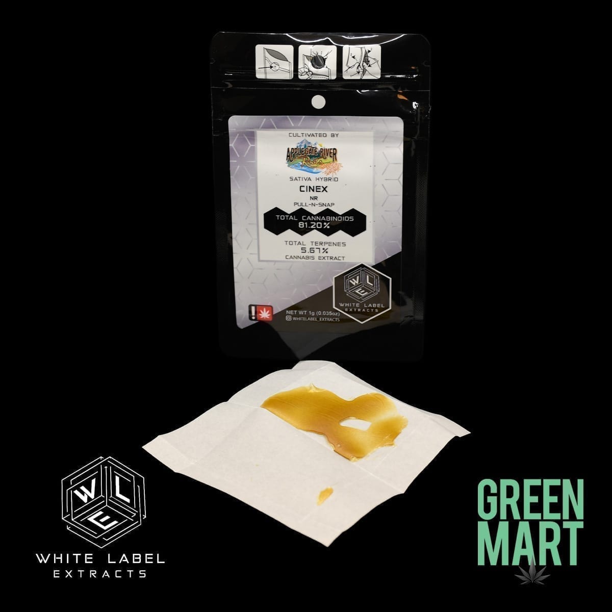 White Label Extracts - Cinex Pull-N-Snap