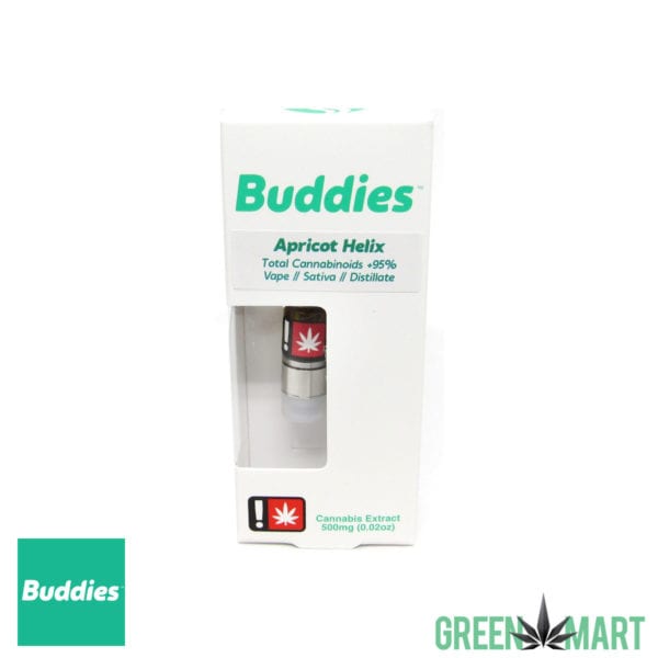 Buddies Brand Distillate Cartridge - Apricot Helix