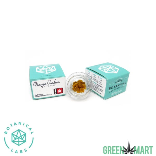 Botanical Labs - OrangeCookiesLiveResin