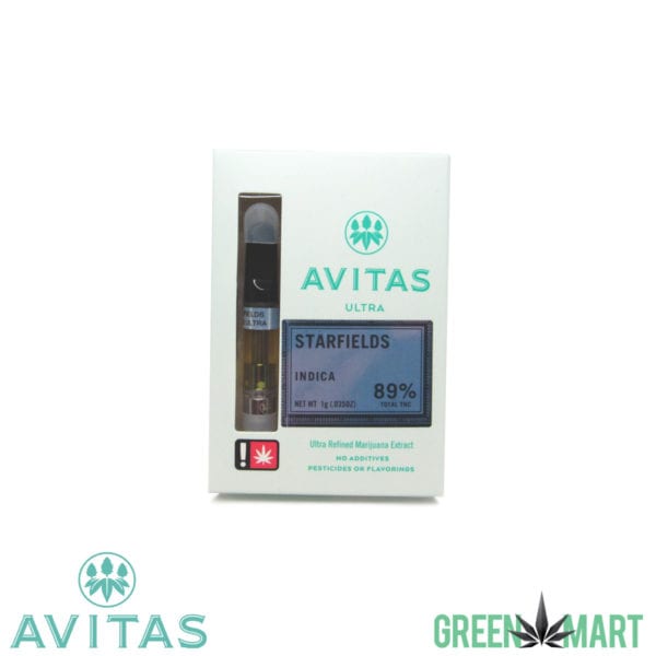 Avitas UItra Distillate Cartridges - Starfields