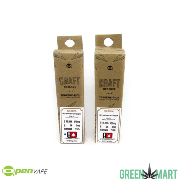 O.pen Vape Craft Reserve Cartridges - Strawberry Cough