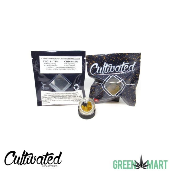 Cultivated Extracts - Citrus Farmer Live Crystals