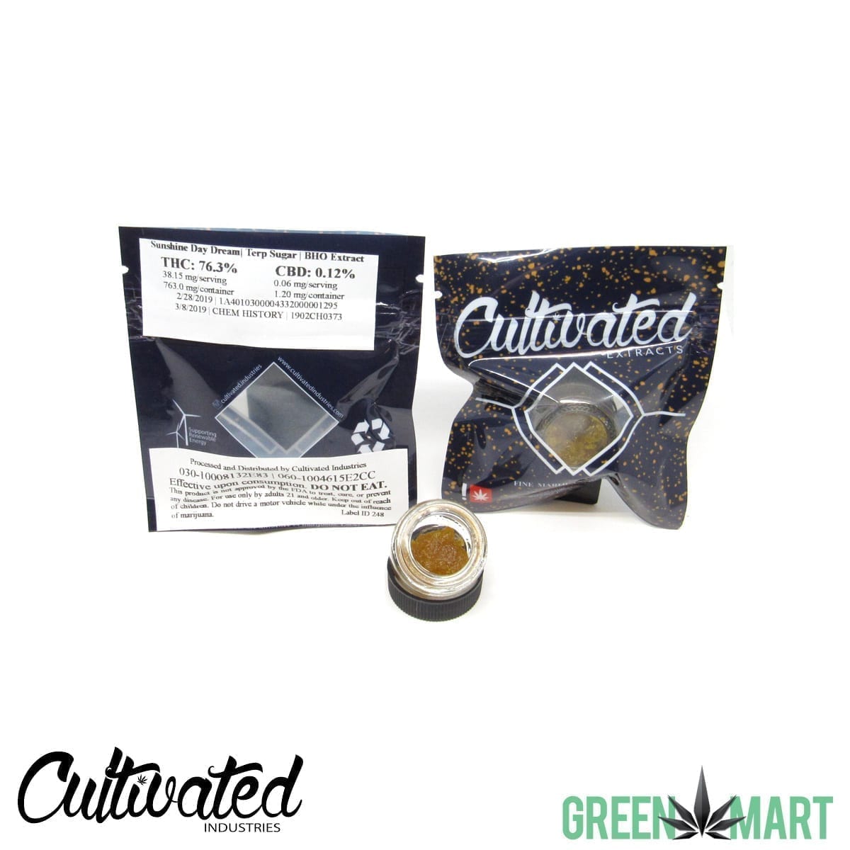 Cultivated Extracts - Sunshine Daydream Terp Sugar
