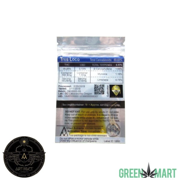 Artifact Extracts - Tres Loco