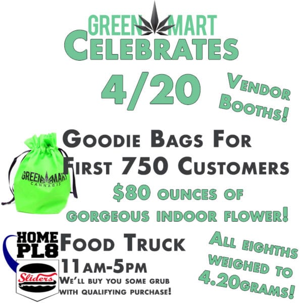 Green Mart Celebrates 4/20