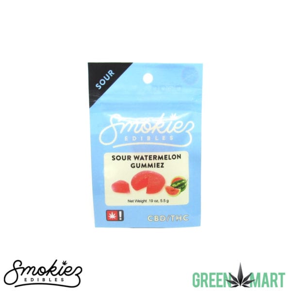 Smokiez Edibles - Sour 1to1 Watermelon Gummiez