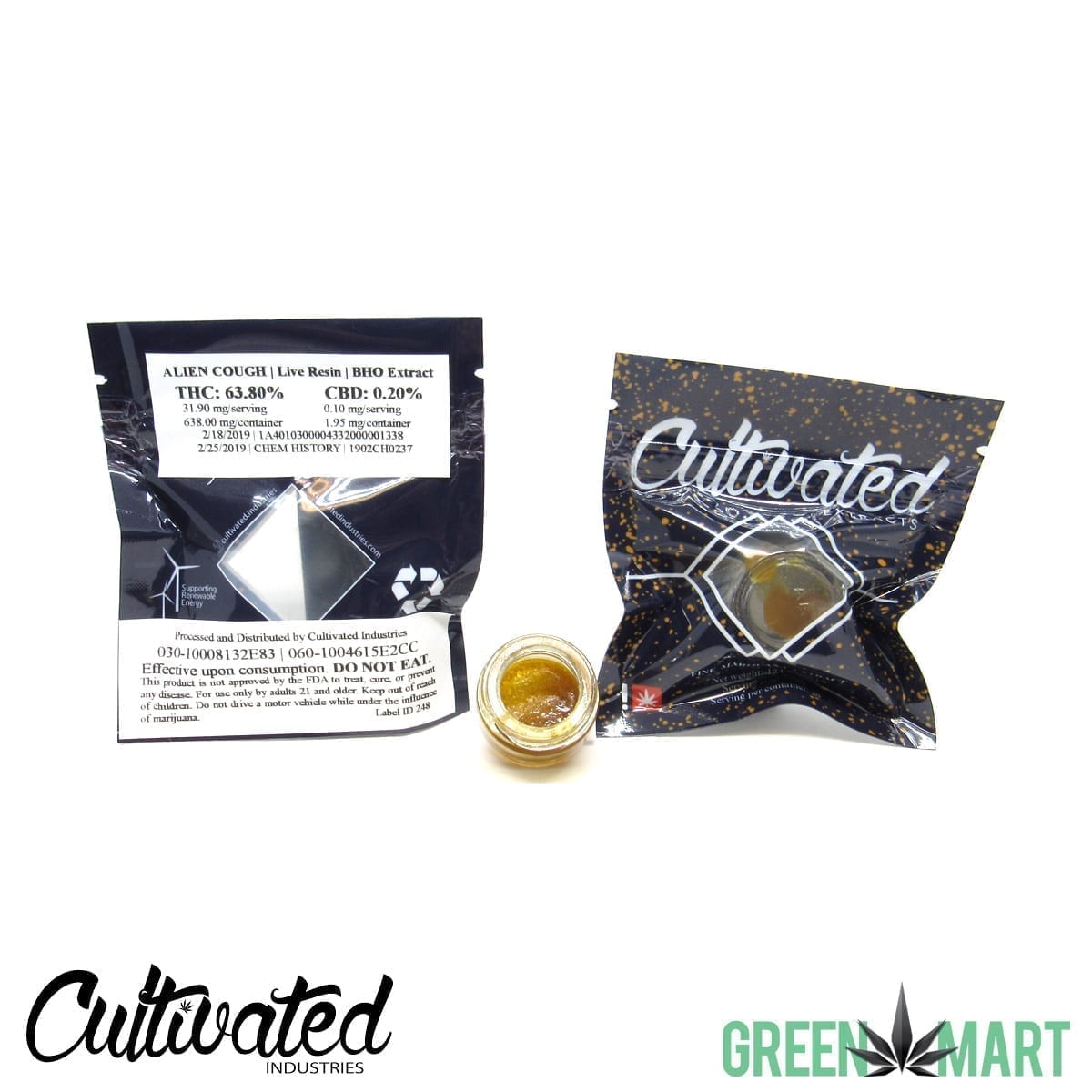 Cultivated Industries - Alien Cough Live Resin