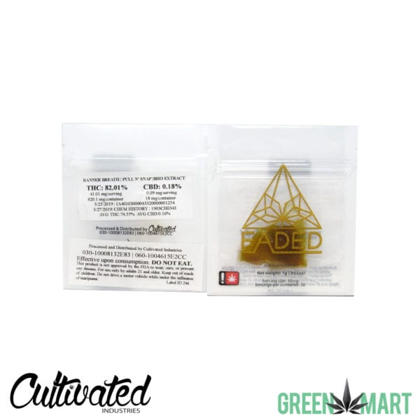Faded by Cultivated Industries - Banner Breath