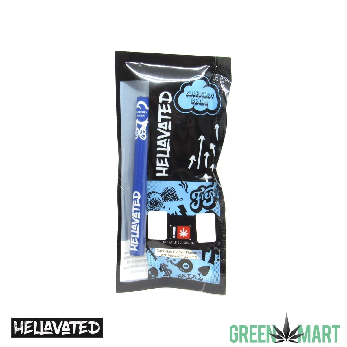 Hellavated Disposable Vape - Blueberry Dream
