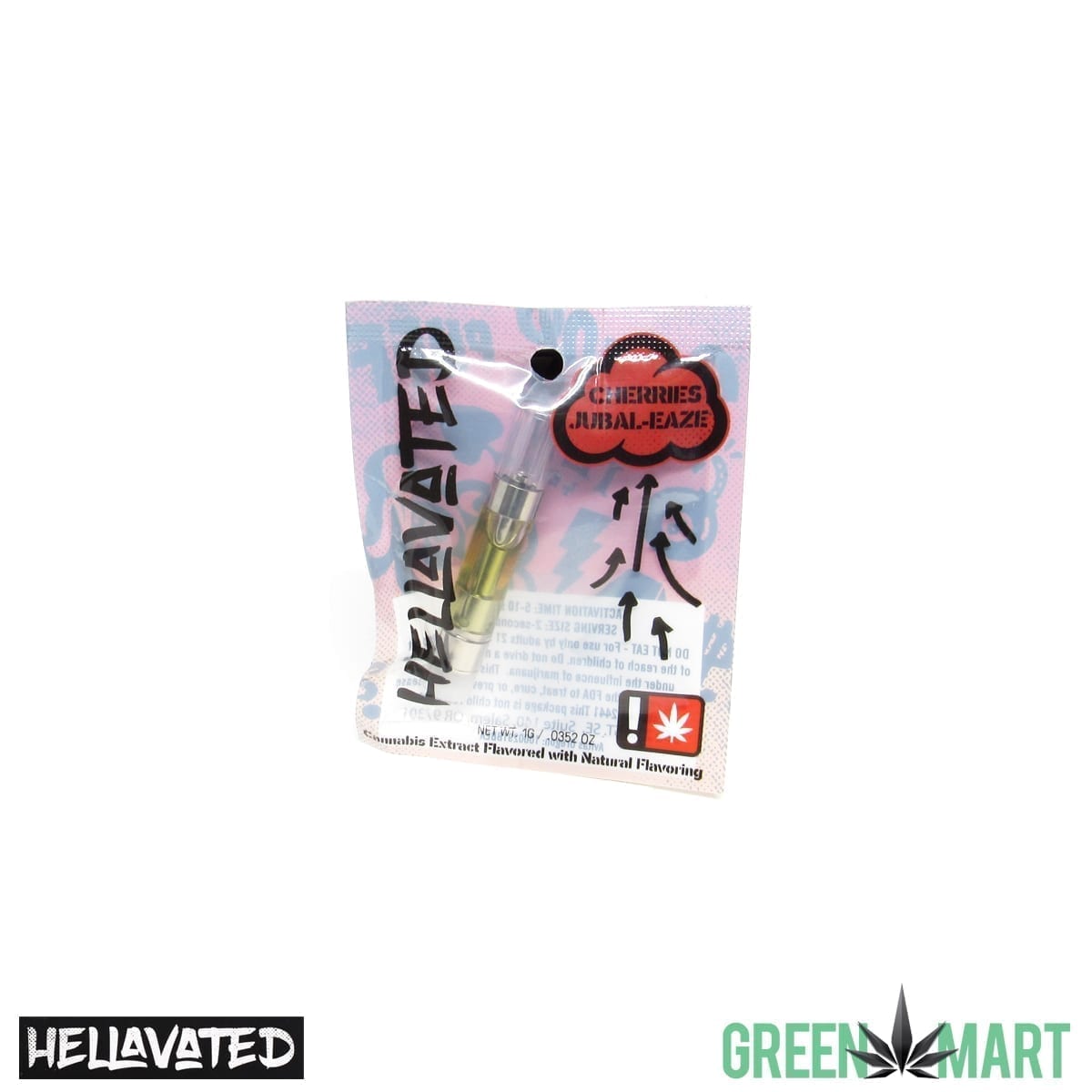 Hellevated Cartridges - Cherries Jubal-Eaze