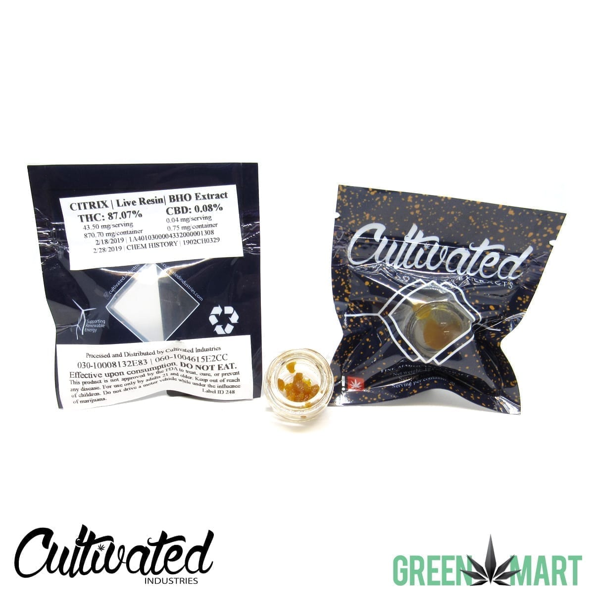 Cultivated Industries - Citrix Live Resin
