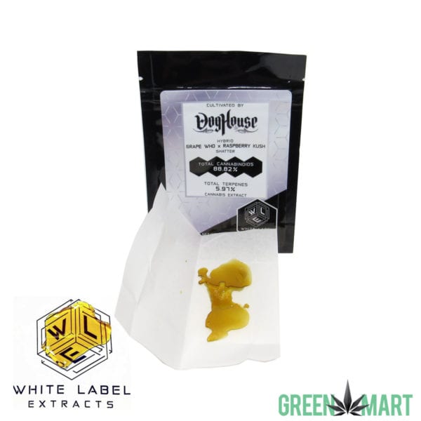 White Label Extracts - Grape Who x Raspberry Kush