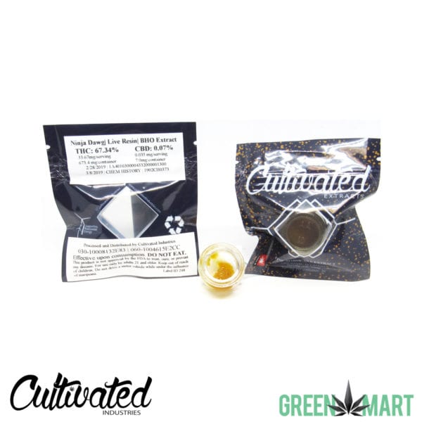 Cultivated Industries - Ninja Dawg Live Resin