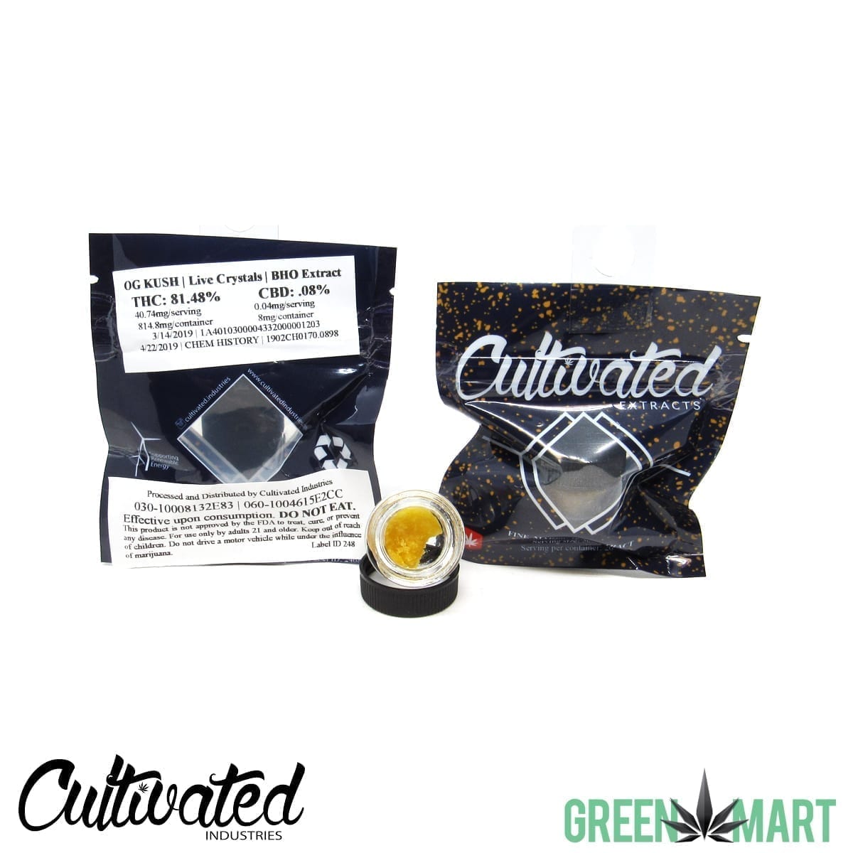 Cultivated Industries - OG Kush Live Crystals