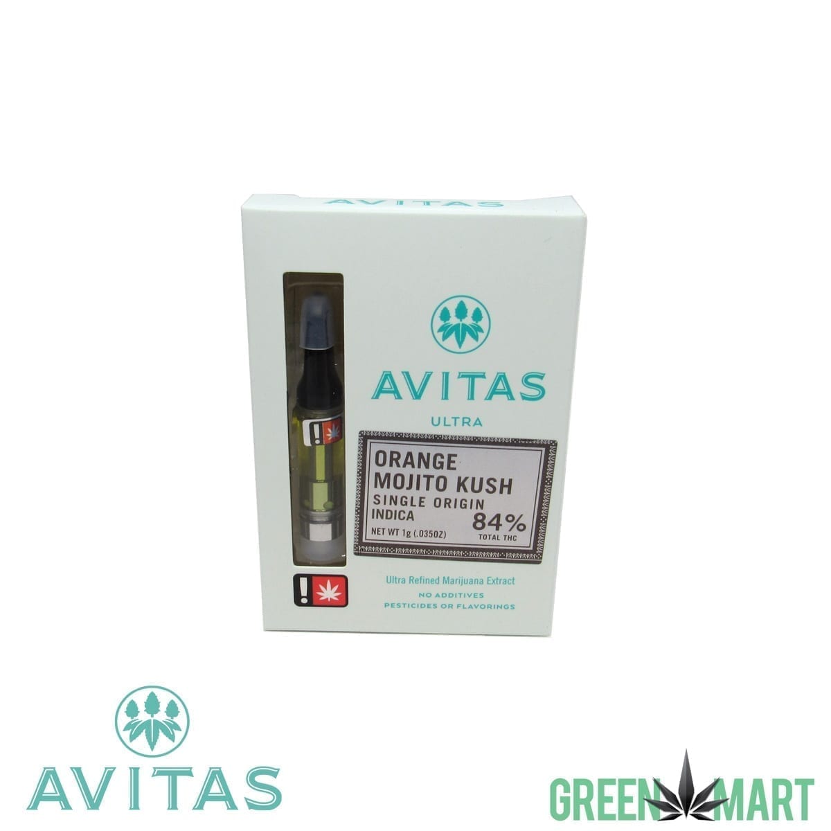 Avitas Ultra Distillate Cartridge - OrangeMojitoKush