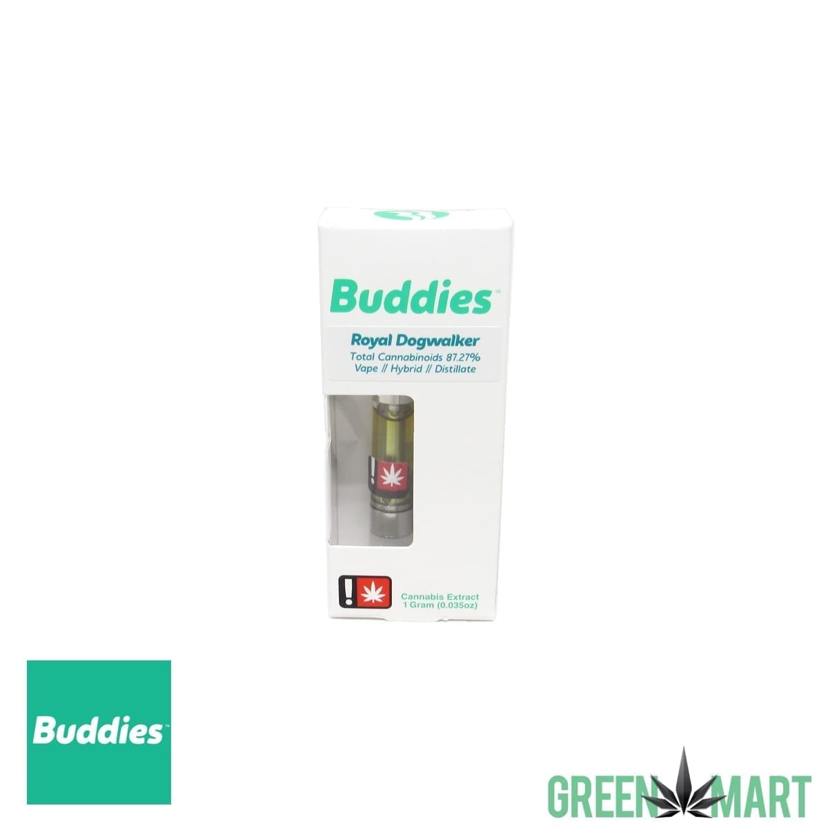 Buddies Brand Distillate Cartridge - Royal Dogwalker