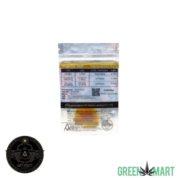 Artifact Extracts - Tangerine Jack