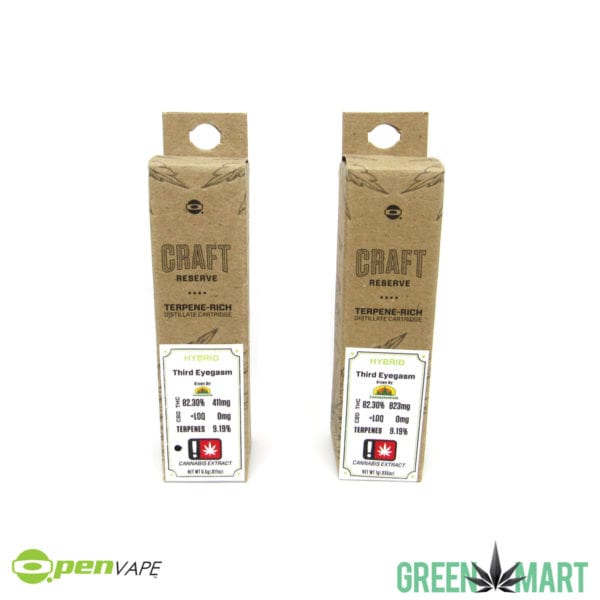 O.pen Vape Craft Reserve Cartridges - Third Eyegasm