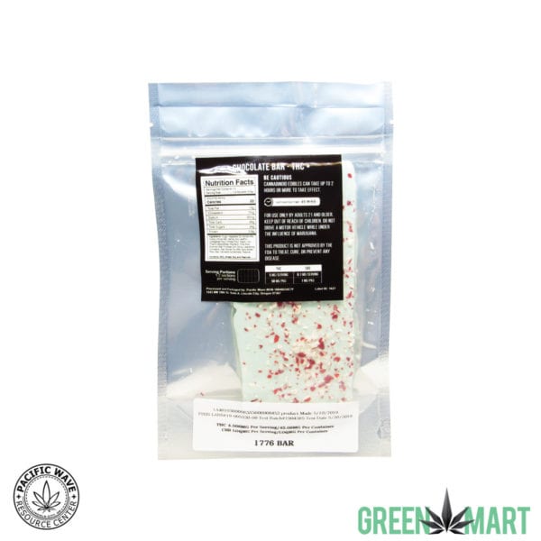 Pacific Wave Edibles Chocolate Bar - 1776 Bar