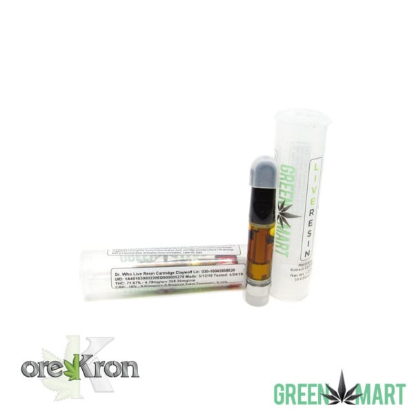Green Mart Live Resin Cartridges - Dr. Who