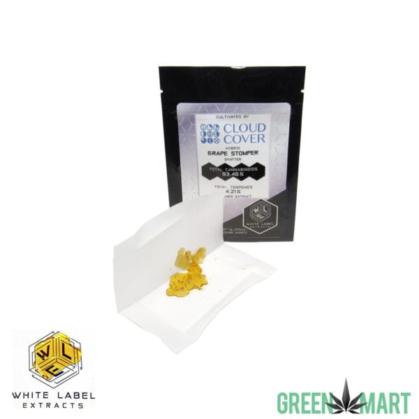 White Label Extracts - Grape Stomper Shatter