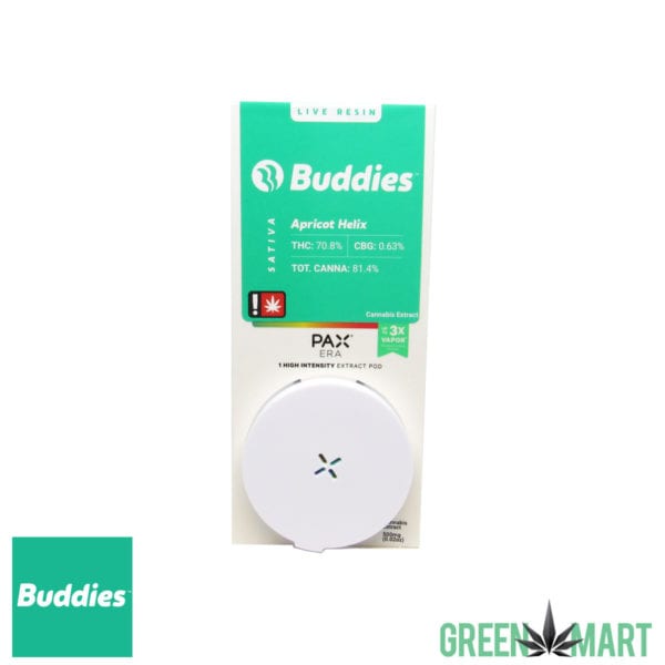 Buddies Era Pax Pod - Apricot Helix Live Resin
