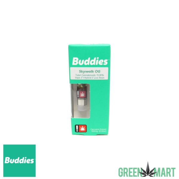 Buddies Live Resin Cartridge - Skywalk OG
