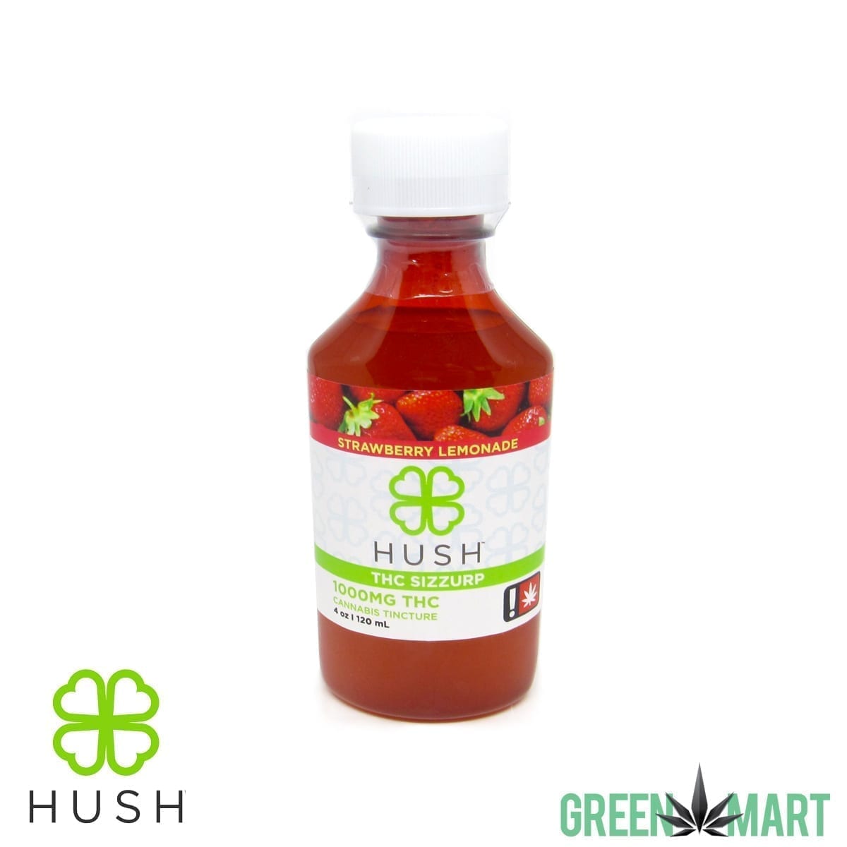 Hush THC Sizzurp - Strawberry Lemonade