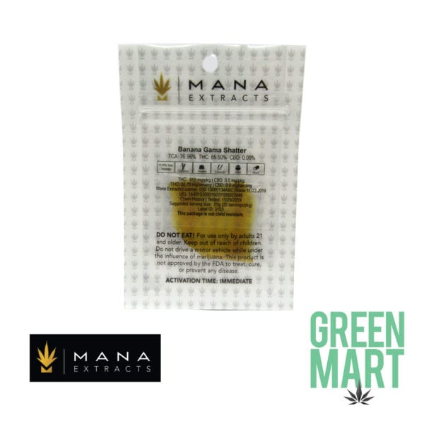 Mana Extracts - Banana Gama Shatter