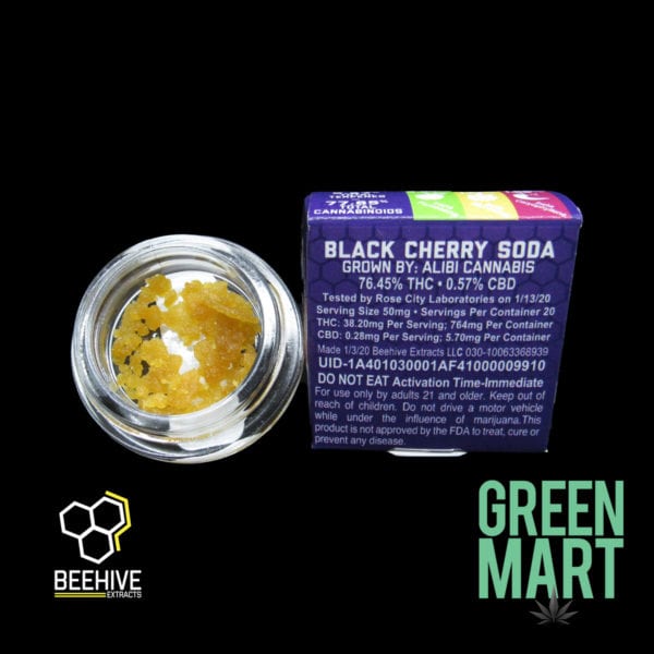 Beehive Extracts - Black Cherry Soda Back