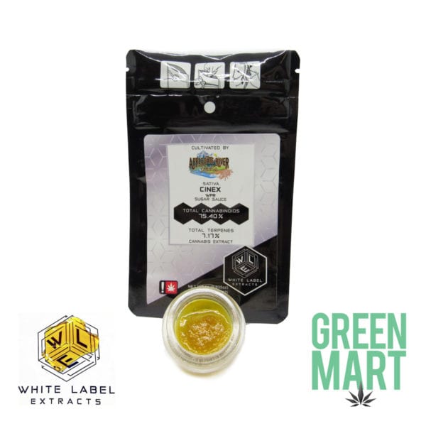 White Label Extracts - Cinex Sugar Sauce Front